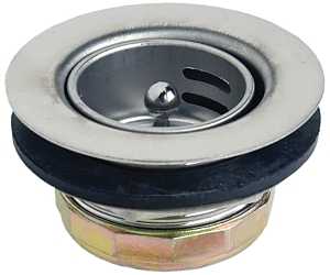 STRAINER BASKET DUO 2-13/16 SS