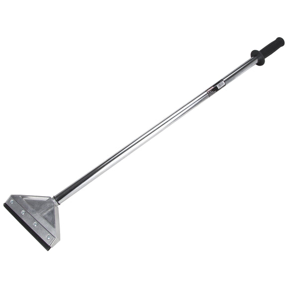 ProSource 14086 Floor Scraper, 8 in L Blade, 8 in W Blade, HCS Blade, Telescopic Handle, Steel Handle