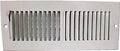 REGISTER SIDEWALL 2WY 12X4 WHT