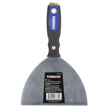 ProSource 03330 Joint Knife, 4-1/4 in W Blade, 6 in L Blade, HCS Blade, Full-Tang Blade, Dura-Grip Handle, TPR/PP Handle