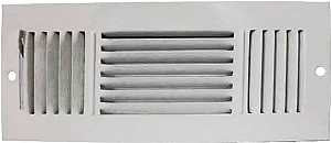 REGISTER SIDEWALL 3WY 12X4 WHT