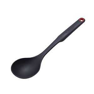 BASTING SPOON NYLON BLACK/RED 