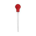 BASTER PLASTIC RED/CLEAR 11IN 