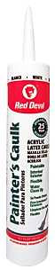 CAULK ACRY PNTR WHITE 10.1OZ  