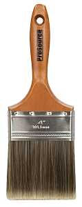 BRUSH FLAT BLENDED POLY 4IN   