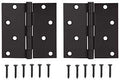 HINGE DOOR SQ 4X4IN  OR BRNZ  