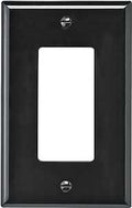 WALL PLATE 1 GANG DECR MID BRN