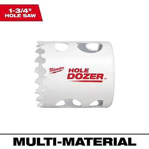 SAW HOLE BI-METAL 1-3/4IN     