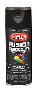 PAINT SPRY TEXTURED BLACK 12OZ