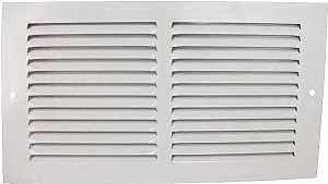 GRILL RETURN AIR 12X6IN WHT   
