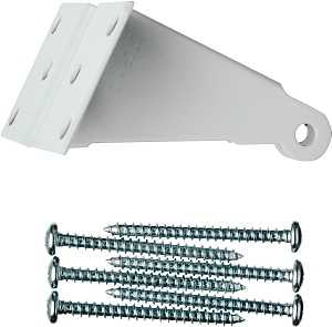 DOOR JAMB REPAIR BRACKET WHITE