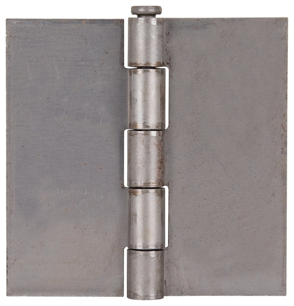 ProSource LR-021-PS Door Hinge, 4 in H Door Leaf, 4 in W Door Leaf, 2.2 mm Thick Door Leaf, 4 L x 4 W in, Steel, 140 lb
