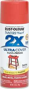 PAINT SPRAY SATIN PAPRIKA 12OZ
