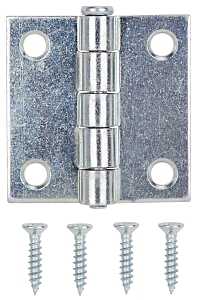 HINGE UTILITY STEEL 2X2IN ZN  