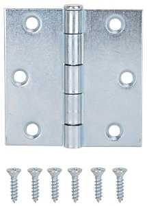 HINGE UTILITY STEEL 3X3IN ZN  