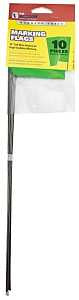STAKE FLAG LIME 15IN          