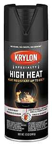 PAINT SPRAY HIGH HEAT BLK 12OZ