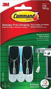 HOOK WIRE OUTDOOR SS MEDIUM   