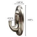 HOOK ROD CURTAIN BRSH NIC 5LB 