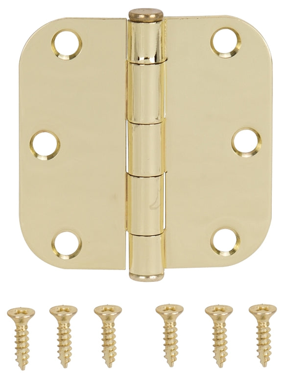 ProSource LR-701-PS Door Hinge, 3 in H Door Leaf, 3 in W Door Leaf, 2 mm Thick Door Leaf, 3 x 3 in, Steel, Loose Pin
