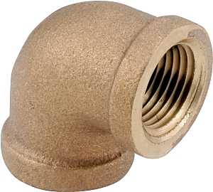 ELBOW BRASS 90DEG IPT 3/8     