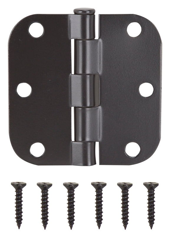 ProSource LR-704-PS Door Hinge, 3 in H Door Leaf, 3 in W Door Leaf, 2 mm Thick Door Leaf, 3 x 3 in, Steel, Loose Pin