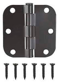 HINGE DOOR 5/8 RND CNR OIL BRZ