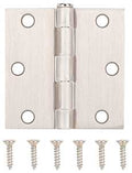 HINGE DOOR SQ CNR SAT NIC 3IN 