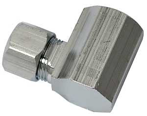 CONNECTOR ANGLE 3/8FIPX3/8OD  