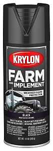 PAINT SPRAY GLOSS BLACK 12OZ  