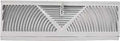 REGISTER BASEBOARD 15IN WHT   
