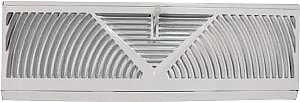 REGISTER BASEBOARD 15IN WHT   