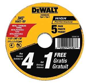 WHEEL CUT THIN MTL 4-1/2X7/8IN