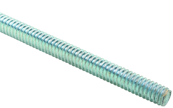 SuperStrut R Series ZR1038 Threaded Rod, Steel, Silver, Galvanized