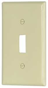 WALLPLATE SWITCH NYLON 1G LA  
