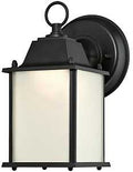 FIXT WALL MOUNT EXTER LED BLK 