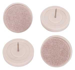 GLIDE BASE NAIL W/FELT 1-1/2IN