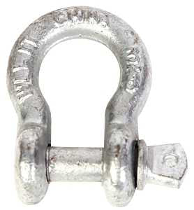 SHACKLE ANCHOR SCRW PIN 7/16IN