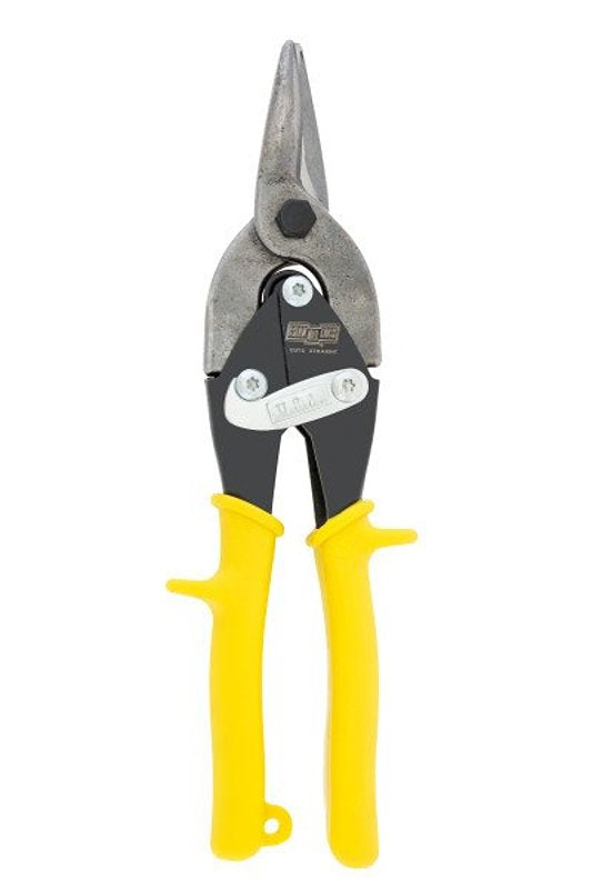 Channellock 610AS Aviation Snip, 9-3/4 in OAL, 1.38 in L Cut, Straight Cut, Steel Blade, Comfort-Grip Handle