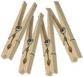 CLOTHESPIN WOOD SPRINGCLP 50PK