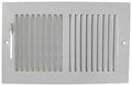 REGISTER BASEBOARD WHT 10X6IN 