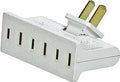 PLG OUTLET SWVL WHT 15A 125V  