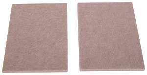 PADS SQUARE FELT 4.5X6IN BEIGE