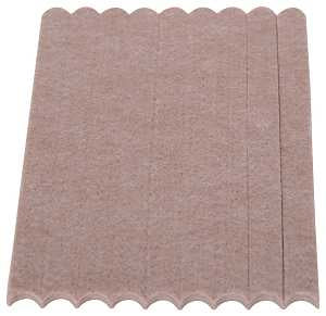 STRIP GUARD FELT 1/2X6IN BEIGE
