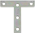 PLATE T STEEL 3X3IN ZINC PLTD 