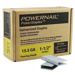 STAPLE FLOORING 15.5GA 1-1/2IN
