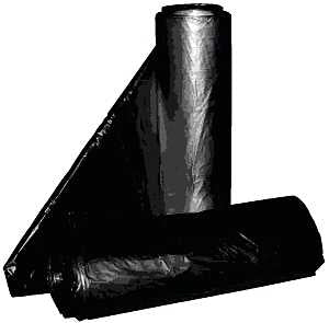 CAN LINER COMM BLACK 1.2M 60G 