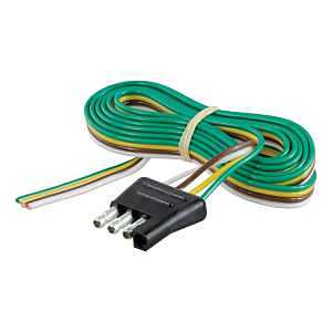 PLUG CONN FLAT 4-WAY W/48IN WR