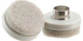 GLIDE FURNITURE ALMOND 7/8IN  