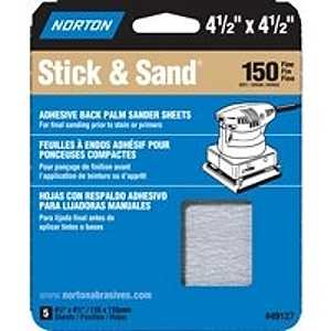 SANDING SHEET 4.5X4.5 150 GRIT